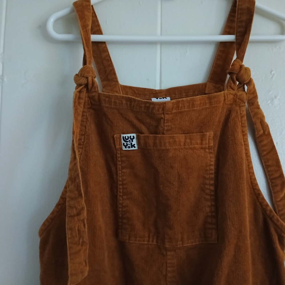 Lucy & Yak Brown Corduroy Jumpsuit